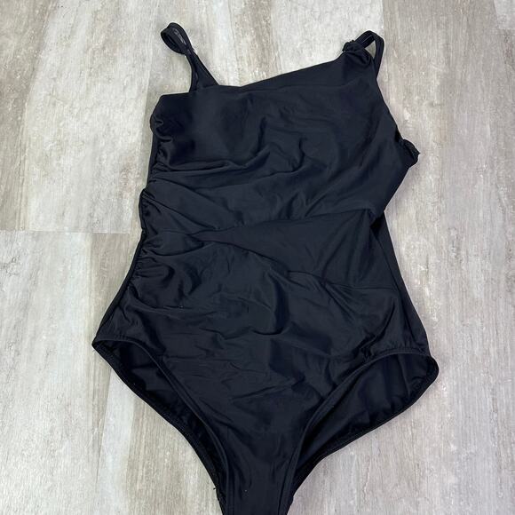 Miraclesuit Miraclesuit Azura One Piece in Black Size 14 - Picture 4 of 7